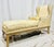Louis XVI style Chaise Lounge with Matching Lumbar pillow and double nailhead detail, as well as down cushion. Original...