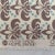 Art Deco Free Spirit Designer Vicki Payne Aqua Cream Gray Block Print Fleur De Lis Scallop Fabric- 1.7 Yards For Sale - Image 3 of 6