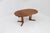 Vintage Danish round extendable dining table from the 1960s made by Dyrlund. This Danish dining table can be extended with...