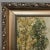 Bronze Antique Framed Landscape Oil Painting on Canvas For Sale - Image 8 of 13