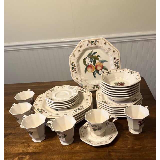 White Nikko Classic Collection “Orchard” Dinnerware For Sale - Image 8 of 18