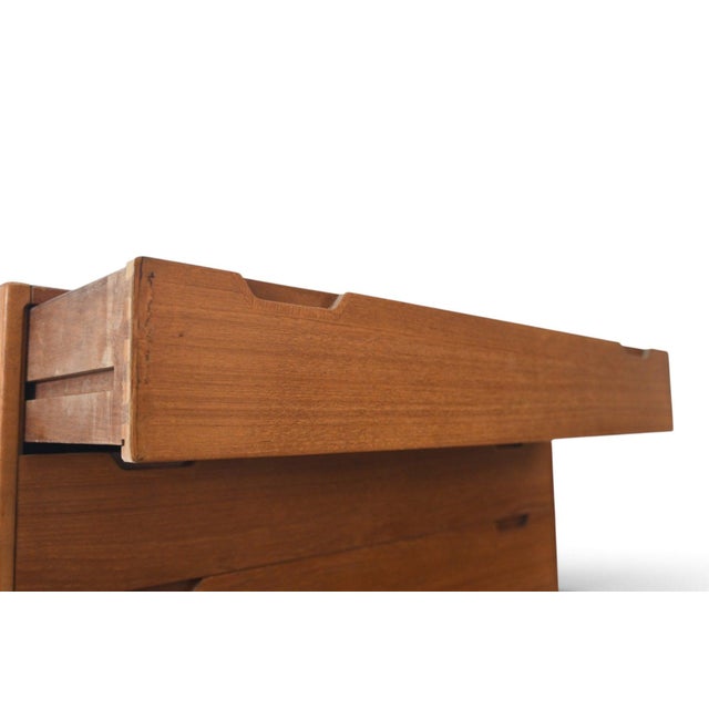 Svend Langkilde Danish Modern Highboy in Teak by Svend Langkilde For Sale - Image 4 of 8