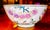 Mid 20th Century Hand‑Painted Chinoiserie Floral Bowl For Sale - Image 5 of 8