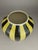 Mid-Century Modern Mid-Century Porcelain Vase with Yellow-Black Decor by Johann Seltmann Vohenstrauß, 1950s For Sale - Image 3 of 7