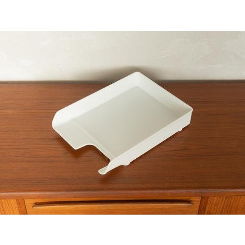 White Space Age Filing Tray from Leitz For Sale - Image 8 of 11