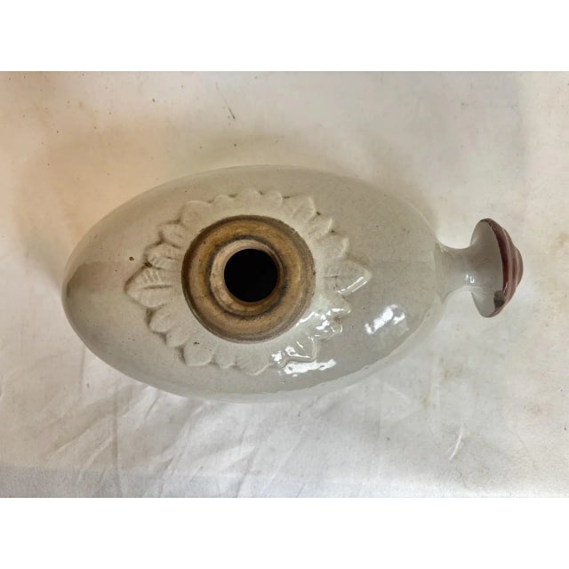 Ceramic Early 20th Century English Stoneware - Hot Water Bottle For Sale - Image 7 of 9