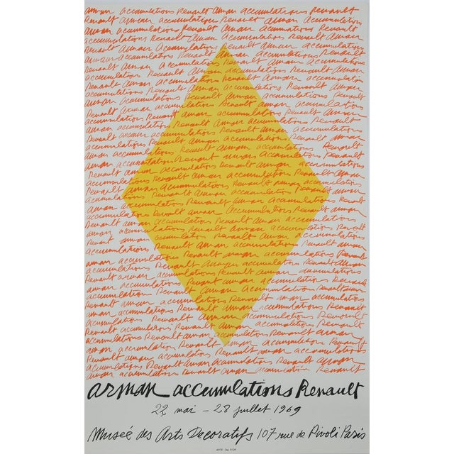 Fernandez Arman, Accumulation Renault, Lithograph For Sale - Image 4 of 4