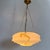 Art Deco Glass Hanging Lamp, 1950s For Sale - Image 3 of 18