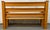 Pair of Mission-Style Solid Oak Slat Benches For Sale - Image 16 of 18