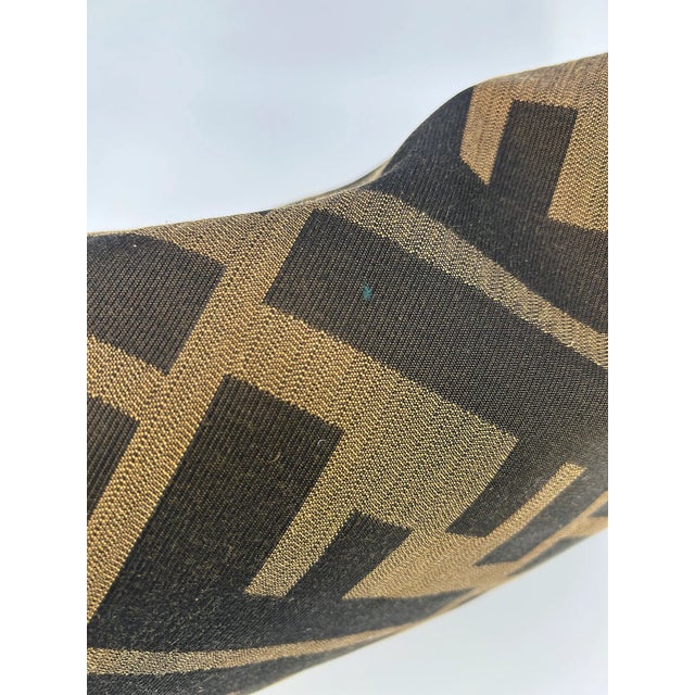 Fendi Zucca Canvas Rainbow Whipstitch XL Baguette in very good condition. Signature zucca monogram print canvas trimmed...