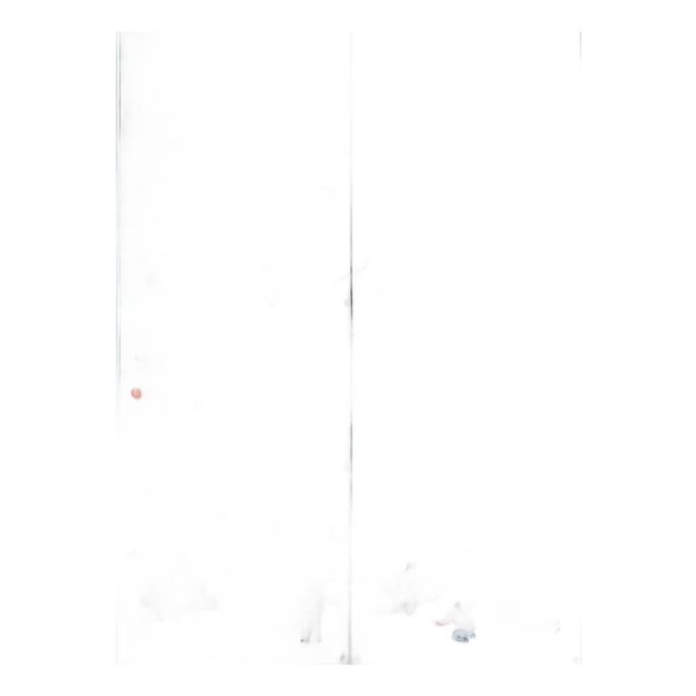 Blush Pink Chinoiserie Mural | 6-Panel Hand-Painted Bamboo & Children Wallpaper For Sale