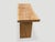 Andrianna Shamaris Minimalist Teak Wood Bench For Sale In New York - Image 6 of 6