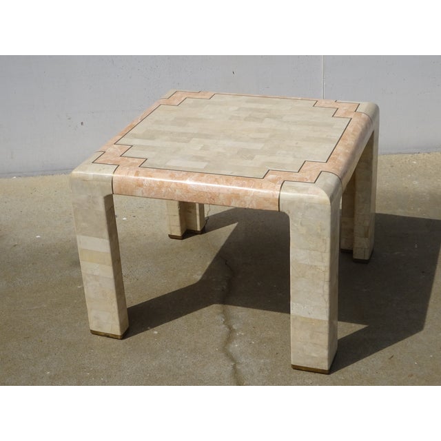 Stone Marquetry Living Room Table, 1950s For Sale - Image 12 of 18