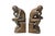 A pair of 1930’s brass bookends made by Jenning Brothers of Connecticut. Cast in the style of Auguste Rodin’s famous...