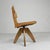Wooden Swivel Chair, 1950s For Sale - Image 13 of 18