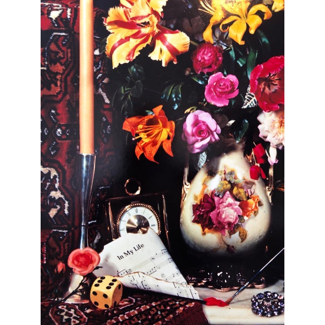 Paper Audrey Flack, Pop Art Vintage Color Photograph Dye Transfer Print "In My Life" Audrey Flack, 1984 For Sale - Image 7 of 10