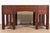 Stickley Brothers Style Antique Mission Oak Arts & Crafts Desk With Built-in Bookcases, Circa 1910 For Sale - Image 11 of 12