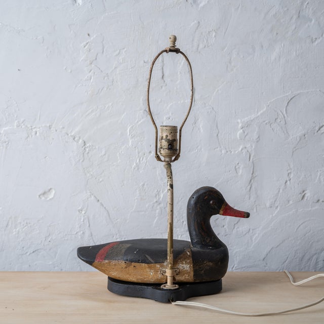 Duck Decoy Lamp, 1930s For Sale - Image 9 of 12