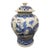 Chinese Blue and White ‘Dragon and Pearl’ Baluster Jar and Cover For Sale