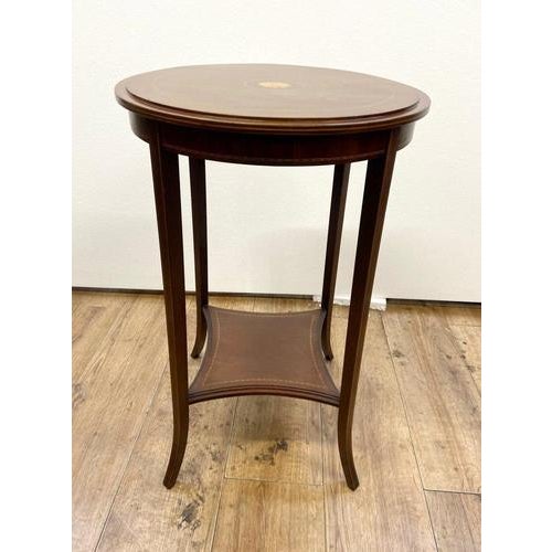 Sheraton Revival Side Table in Mahogany, 1920s For Sale - Image 6 of 11