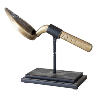 Antique Goldsmith Tool on Stand For Sale