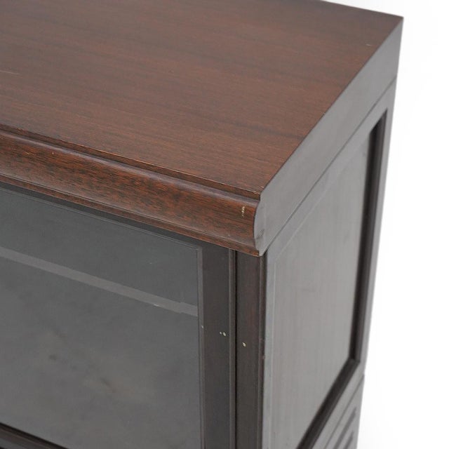 MD Sideboard with Glass Door and Drawer, 1970s For Sale - Image 11 of 13