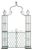 Outdoor Beatrix Arbor - Antique Green For Sale - Image 11 of 11