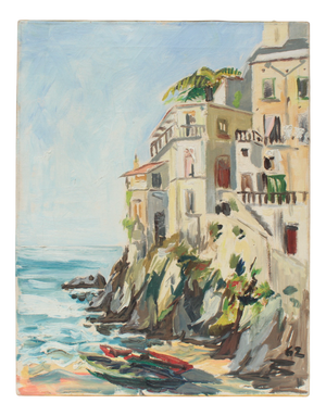 Minori, Italy, 1962, Oil on Canvas