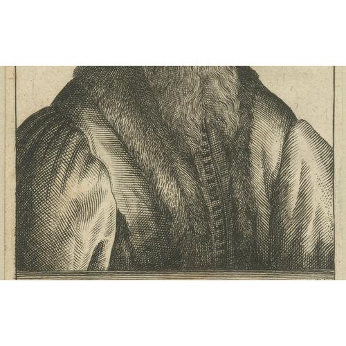 After Frantz Friderich, Caspar Schwenckfeld Portrait, 1500s, Engraving For Sale - Image 6 of 9