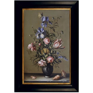 After Balthasar van der Ast, Flowers Still Life, 2011, Oil on Canvas For Sale