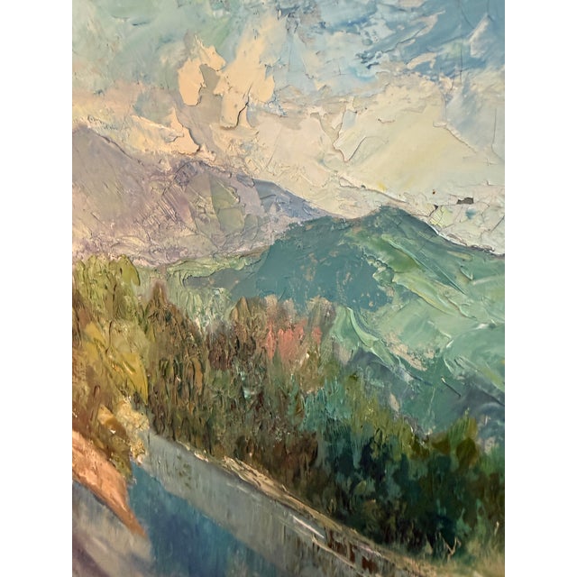V. Sheriff Sailing in California Original Oil Painting Vintage For Sale - Image 4 of 8