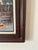 Wood Vintage Midcentury Oil Painting of Boats in a Harbor, Framed and Signed W. Jones For Sale - Image 7 of 9