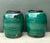 Vintage Green Glazed Earthenware Vessels - A Pair For Sale - Image 14 of 18