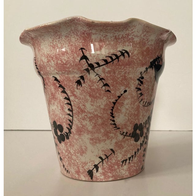 Italian Mid 20th Century Italian Pottery Planter New Old Stock For Sale - Image 3 of 6
