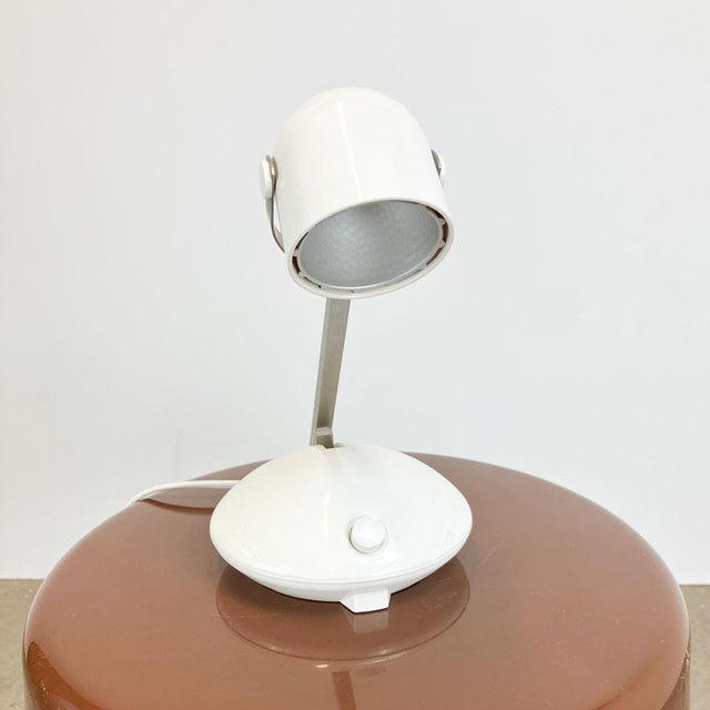 Plastic with Metal Telescopic Table Lamp from Eichhoff-Werke GmbH, 1970s For Sale - Image 3 of 11