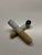 Beige Pop Art Sculptural Hand-Carved Carrara Marble Cigarette Butts, Tuscany, Italy, 1950s, Set of 2 For Sale - Image 8 of 13