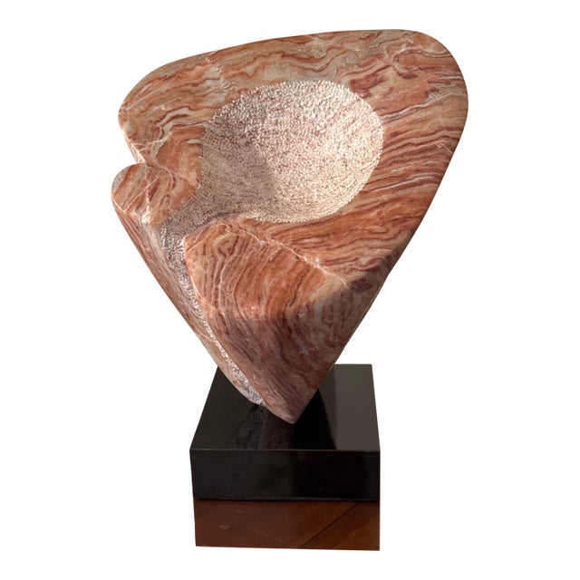 1970s Vintage Midcentury Costal Abstract Marble Sculpture For Sale