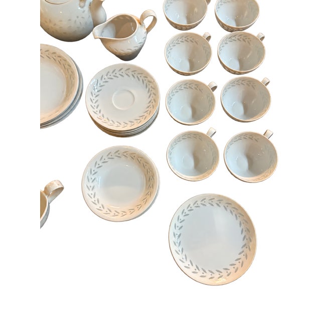 Vintage Seyei Fine China Cups, Bowls & Serving Dishes - 37 Pieces Collection For Sale - Image 10 of 12