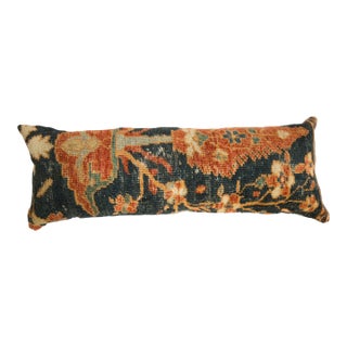 Antique Ziegler Mahal Rug Fragment Pillow For Sale