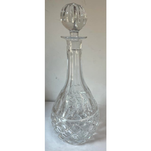 Vintage Towle 24% Lead Crystal Decanter For Sale In Dallas - Image 6 of 9
