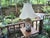 Vintage Frederick Cooper Tobacco Leaf Table Lamp Featuring Hand-Painted Floral and Bird Motifs. For Sale - Image 9 of 18