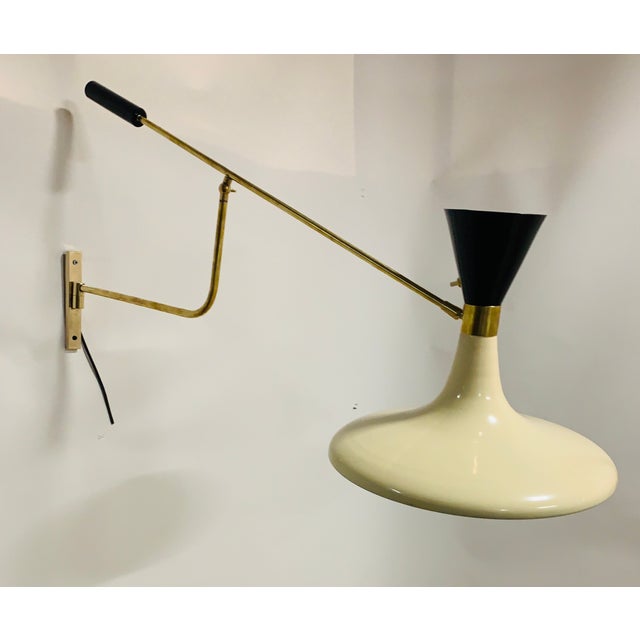 Metal Vintage Wall Light, 1960s For Sale - Image 7 of 11