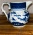 Chinoiserie Blue Willow Transferware Vista Alegre Small Creamer Pitcher For Sale - Image 3 of 7
