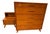 1950s Mainline by Hooker MCM Solid Cherry Bedroom Set "Manhattan Group" Line, 2 Pieces For Sale