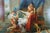 Sappho and Phaon Contemporary School Oil Painting After Jacques-Louis David 72" For Sale - Image 6 of 12