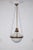 The large antique hanging lamp was designed for Siemens. The lamp is complete original with a nice combination of a clear...