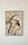 Beautiful and expressive vintage painting by unknown artist. Estimated 1960s. Colors in neutrals ranging from ivory to...