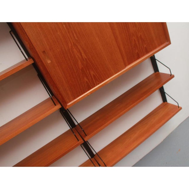 Vintage Wall Unit in Teak by Poul Cadovius, 1965 For Sale - Image 12 of 14
