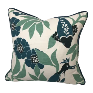 Lulu Dk Turquoise Teal Pillow