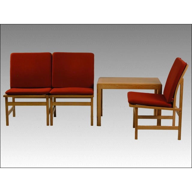 Model 3232 Lounge Chairs by Børge Mogensen for Fredericia, 1960s, Set of 4 For Sale - Image 12 of 12